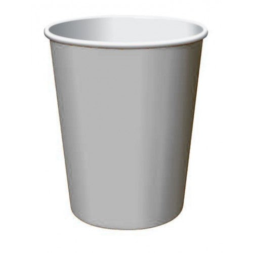 Paper Cups - Silver - The Ultimate Balloon & Party Shop