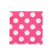 Polka Dot Pink Napkins - The Ultimate Balloon & Party Shop