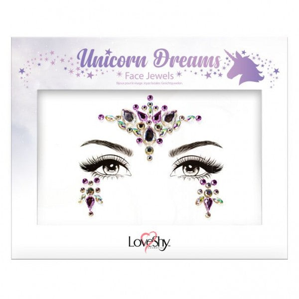 Glitter Face Jewels - Unicorn Dreams - The Ultimate Balloon & Party Shop